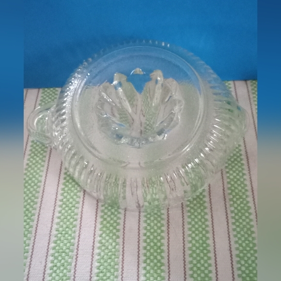Vintage Federal Glass, Pressed Glass Juicer Circa 1950s, Excellent Condition - Picture 2 of 2